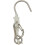 Stainless Steel Single Head Diving Hook for Secure Safety Rope and Camera Stabilization 3