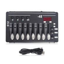 Miniature DMX512 Controller 3Pin 2W Low Power For Stage Lighting With Multiple Presets And Portable Design