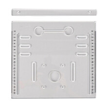 Marble Cutting Guide Base 28x25cm Acrylic NonSlip Platform for Stable Edge Cutting