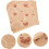 Oilproof Paper Bowl Kitchen Paper Wrapper Bread Cheese Packaging Parchment Paper 2