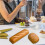Bread Shaped Packaging Paper  Oilproof Food Packaging  6 Pack 3