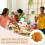 Bread Shaped Packaging Paper  Oilproof Food Packaging  6 Pack 4