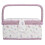 Portable Sewing Box,  Polyester Organizer for Needles, Scissors, Elegant Kit, Purple 1