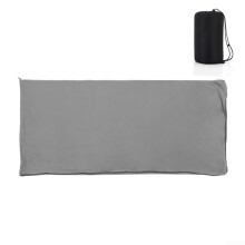 Camping Sleeping Bag Liner Thickened Fleece Warm Lightweight for Hiking Outdoor Gray