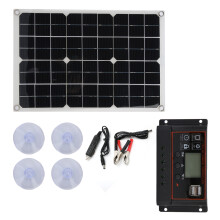 25w Solar Panel for Outdoor Emergency Power, Portable Solar Charger, High Performance Solar Charger, Waterproof Solar Panel, Ideal for Adventurers