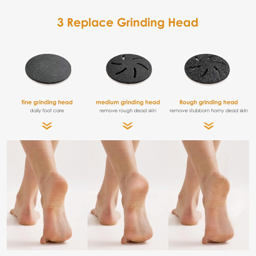Ηλεκτρικό μηχάνημα αφαίρεσης κάλων για πόδια, ασφαλής φορητός τροχός ποδιών, 2