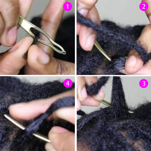 Σετ Συντήρησης Sisterlock, Εργαλείο Επανασύσφιξης Dreadlock, Άνετα Εργαλεία Κράματος για 2