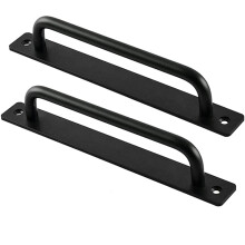Set di maniglie per porte scorrevoli senza foratura, maniglia per porta in alluminio in stile moderno con hardware facile da installare, trattamento