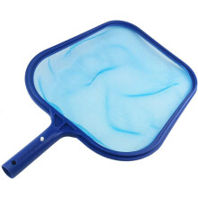 Hot Tub Skimmer Net, Scoop Design with Easy Scoop Edge for Smooth Gliding, Large Volume Netting Pool Leaf Rake for Efficient Debris Collection, Heavy