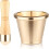 Granite Mortar and Pestle Set with Rustproof Solid Brass, Ergonomic Grip for Herbs Spices Garlic 1