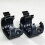 2Pcs 25mm Quick Release Barbell Clamps, Locking Weight Clips for 2326mm Bars Strength Training 2