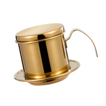 Vietnamesischer Tropfkaffeefilter aus 304 Edelstahl für die-Gold