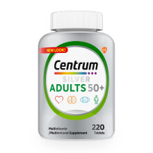Centrum Silver Multivitamin for Adults 50 Plus, Multimineral Supplement, 220 Ct