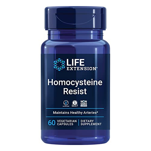 Life Extension, Αντιμετώπιση Homocysteine, 60 Φυτικά Φιαλίδια