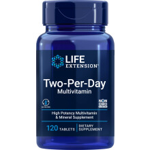 Life Extension, Two-Per-Day Multivitamin, 120 Tablets