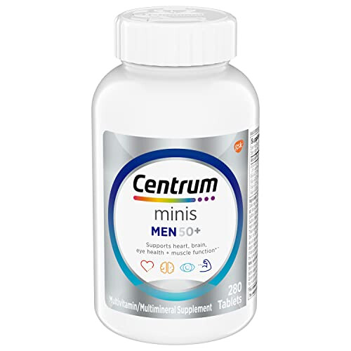 Centrum Centrum Minis Men 50+ (280 Count) Multivitamin/Multimineral Supplement Tablets