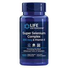 Life Extension, Complexo Selênio Superior & Vitamina E, 200 mcg, 100 Capsulas Vegetarianas