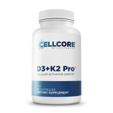 Cellcore D3+K2 Pro 60 Capsules