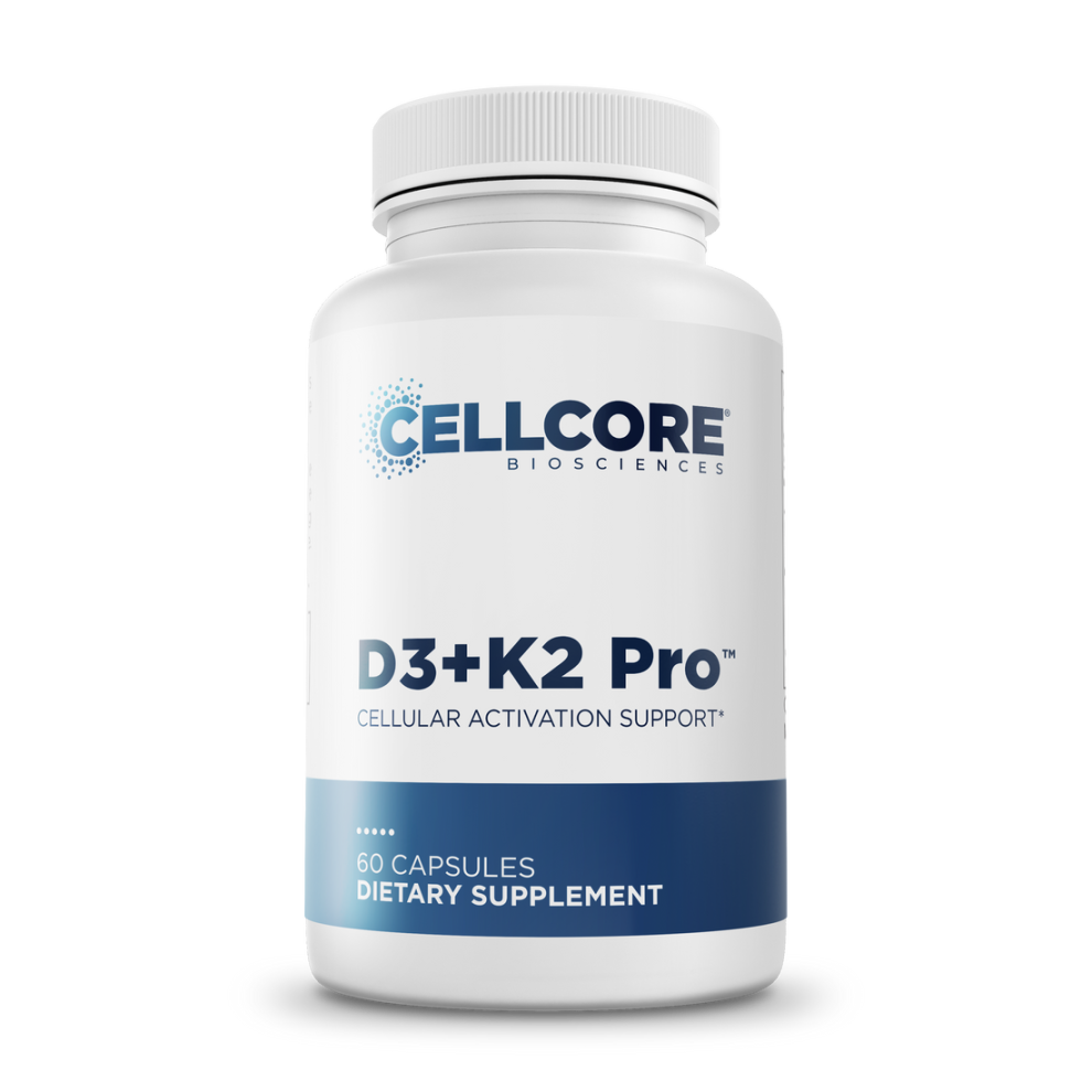 Cellcore D3+K2 Pro 60 Capsules