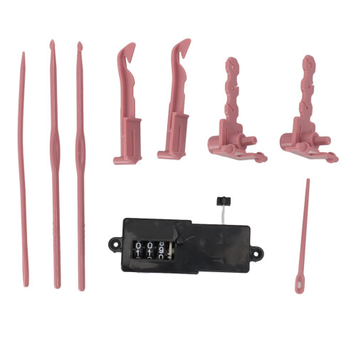 Knitting Machine Adapter Set, Tensioner Digital Counter  Hook Kit for Sentro
