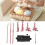 Knitting Machine Adapter Set, Tensioner Digital Counter  Hook Kit for Sentro 4