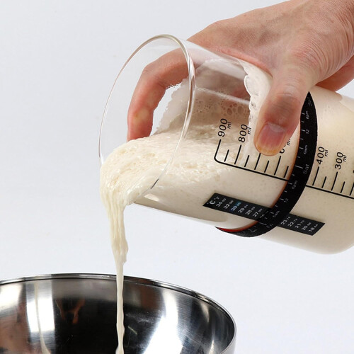 Sourdough Glass, Yogurt Fermentation Kit,  Quality, Glass,  for Beginners 1