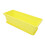 Large Rectangular Windowsill Planter Box with Tray Indoor Outdoor Flower Pot Set Yellow 1