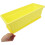 Large Rectangular Windowsill Planter Box with Tray Indoor Outdoor Flower Pot Set Yellow 5