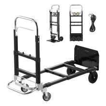 Diable pliant convertible - DUOKU - 2220A - 500 lb (226,9 kg) - 2 en 1 diable/chariot - Poignée télescopique