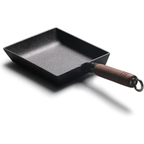 Non Stick Rectangle Omelette Pan Cast Iron Tamagoyaki Pan with NonStick Surface for Versatile Cooking 1