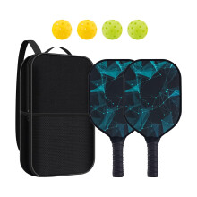 Pickleball Paddle Set, NonSlip Grip Paddles, Lightweight Paddles, Portable and TravelFriendly, Lightweight and Durable