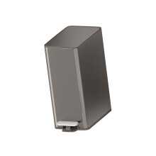 Modern 7L Untarnished Wastebasket Quiet Step-Titanium gray
