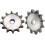 Steel Sprocket Wheel for Roller Chain, 20 Teeth, 12.7mm Pitch, RustProof,  Efficiency 4
