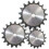 Steel Sprocket Wheel for Roller Chain, 20 Teeth, 12.7mm Pitch, RustProof,  Efficiency 5