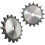 Steel Sprocket Wheel for Roller Chain, 20 Teeth, 12.7mm Pitch, RustProof,  Efficiency 2