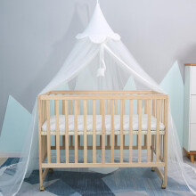Cot Bed Canopy with Dome Hanging Breathable Fine Mesh to Keep Baby in the Bed of Toddlers and Kids (No Stand)