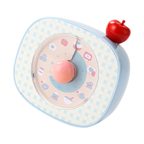ABS-materialen Visuele rotatietimer Stille werking-Blauw