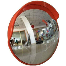 Safety mirror, road traffic mirror, safety mirror, unbreakable traffic mirror, parking lot, factory blind spot, outdoor (size: 60 cm)