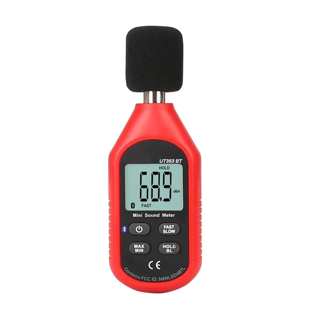 Bluetooth Sound Level Meter 30130Db With Lcd, Accurate Noise Measurement, Smart App Analysis 9412369210777