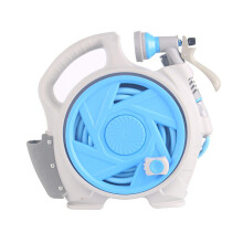 Chariot mince de tuyau de PVC pour le bain extérieur- Bleu