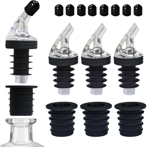 Ergonomic Cooking Oil Bottle Silicone Construction Mess Release