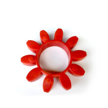 1 piece of elastic cushion with plum blossom coupling GR14/19/24/28/38/42/48/55/65/75 plum blossom cushion (Red, GR 55) GR 55 Red
