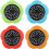 Creative Patterns Kitchen Sink Strainer, Silicone Drain Filter With Large Wide Rim For Handy Practical Usage, Stain Resistant Design For Preventing Cl 1