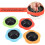 Creative Patterns Kitchen Sink Strainer, Silicone Drain Filter With Large Wide Rim For Handy Practical Usage, Stain Resistant Design For Preventing Cl 4