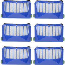Onderhoudsfilters voor iRobot Roomba, compatibel met stofzuigers, eenvoudig te vervangen, routineonderhoud voor een gezond huis.
