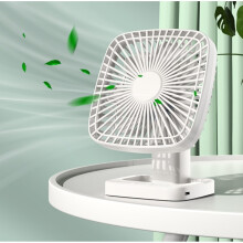 Portable Cruise Fan Rechargeable, Desk Fan With 3 Speed And Timer, Long Working Time Rechargeable Fan For Indoor, Outdoor Activities (Foldable And