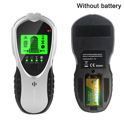 Stud Finder Wall Scanner, Multi-Functional Stud Detector, Live Ac Wire Detection, Easy To Use For Diy Projects 1