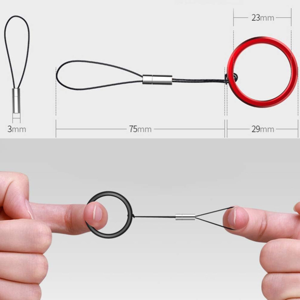 Alloy Finger Rings For Travel, Silicone Smartphone Ring With Excellent Product Quality For Daily Wear 9048212424253