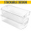 Neat Organizer For Kitchen Countertops, Ultra Strong Pull-Out Handles, Shatterproof Plastic Stackable Solution 1