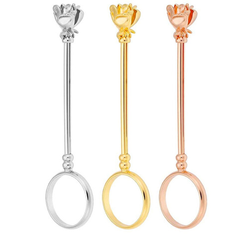 Μπρελόκ Crown Spoon, Κομψό και Λειτουργικό με Πολύχρωμο Σχεδιασμό, Ιδανικό για Γέμισμα 2